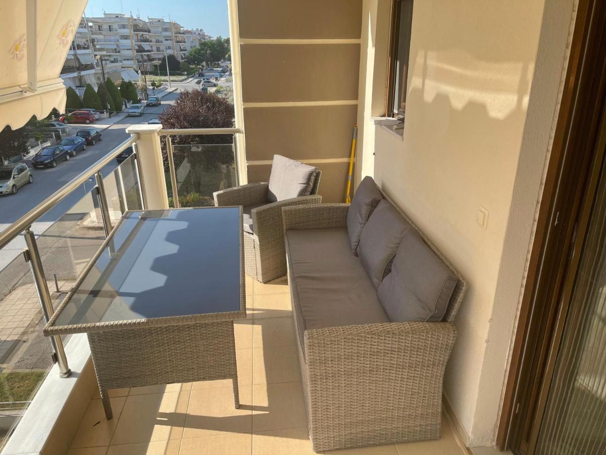 Luxury And Sunny Apartment 250 Mts From The Beach!! Peraía 외부 사진