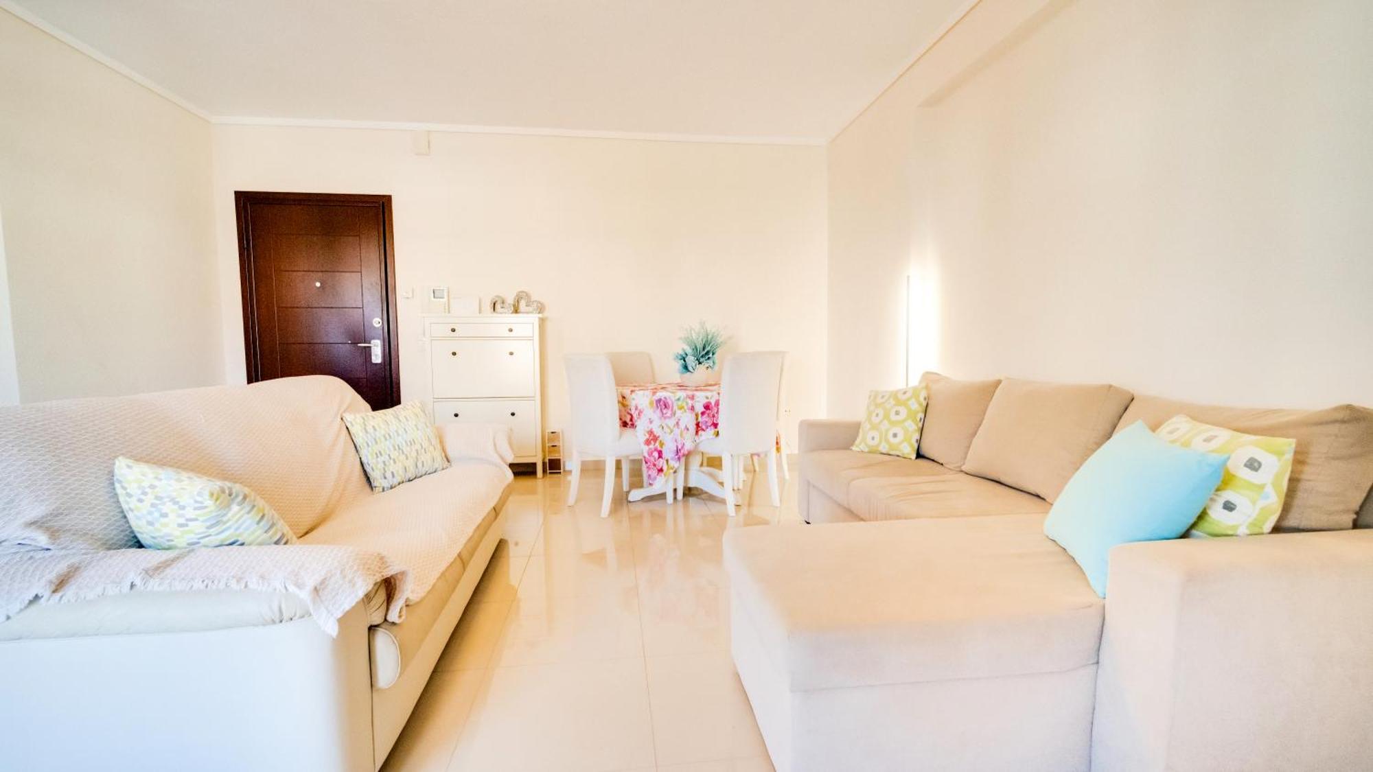 Luxury And Sunny Apartment 250 Mts From The Beach!! Peraía 외부 사진