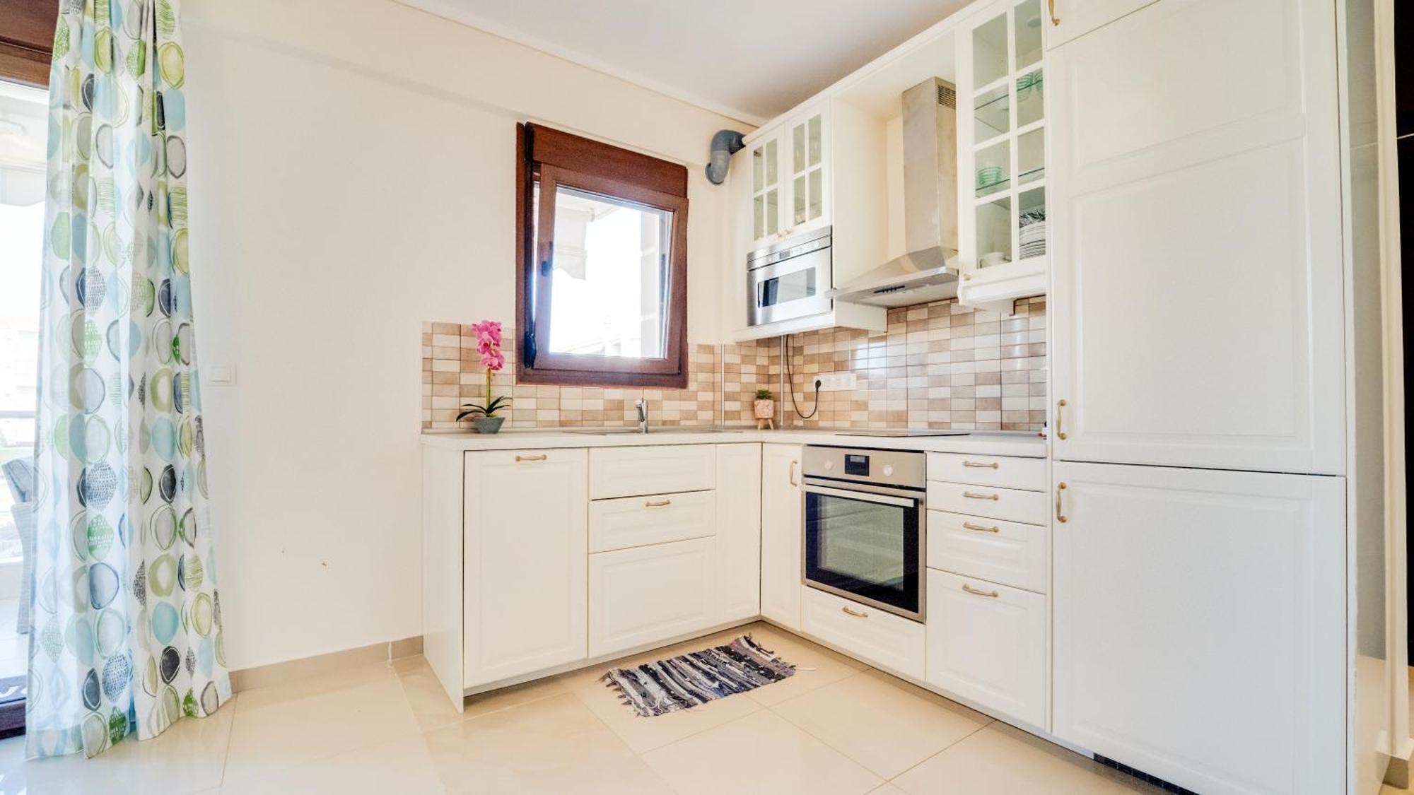 Luxury And Sunny Apartment 250 Mts From The Beach!! Peraía 외부 사진
