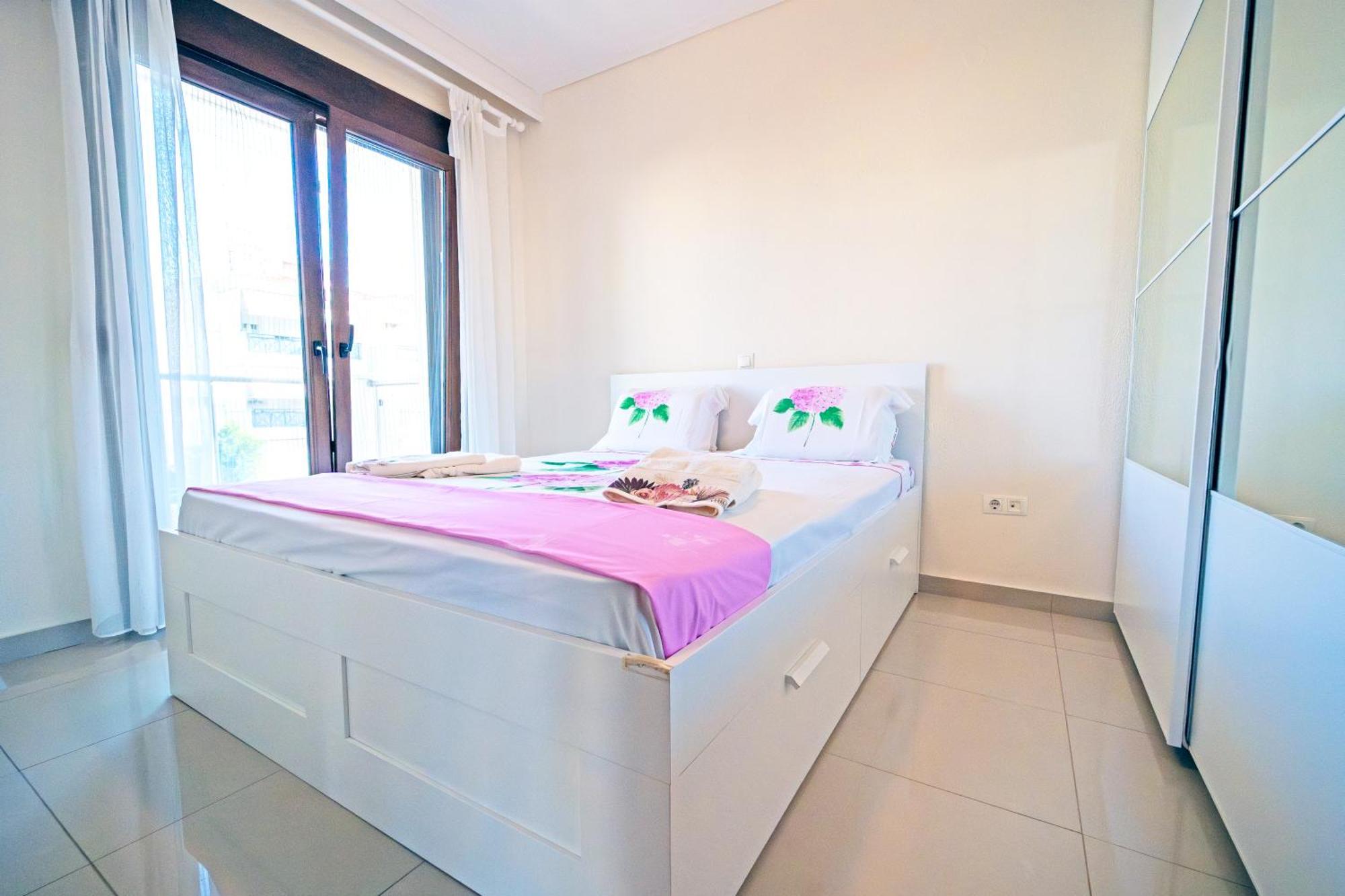 Luxury And Sunny Apartment 250 Mts From The Beach!! Peraía 외부 사진