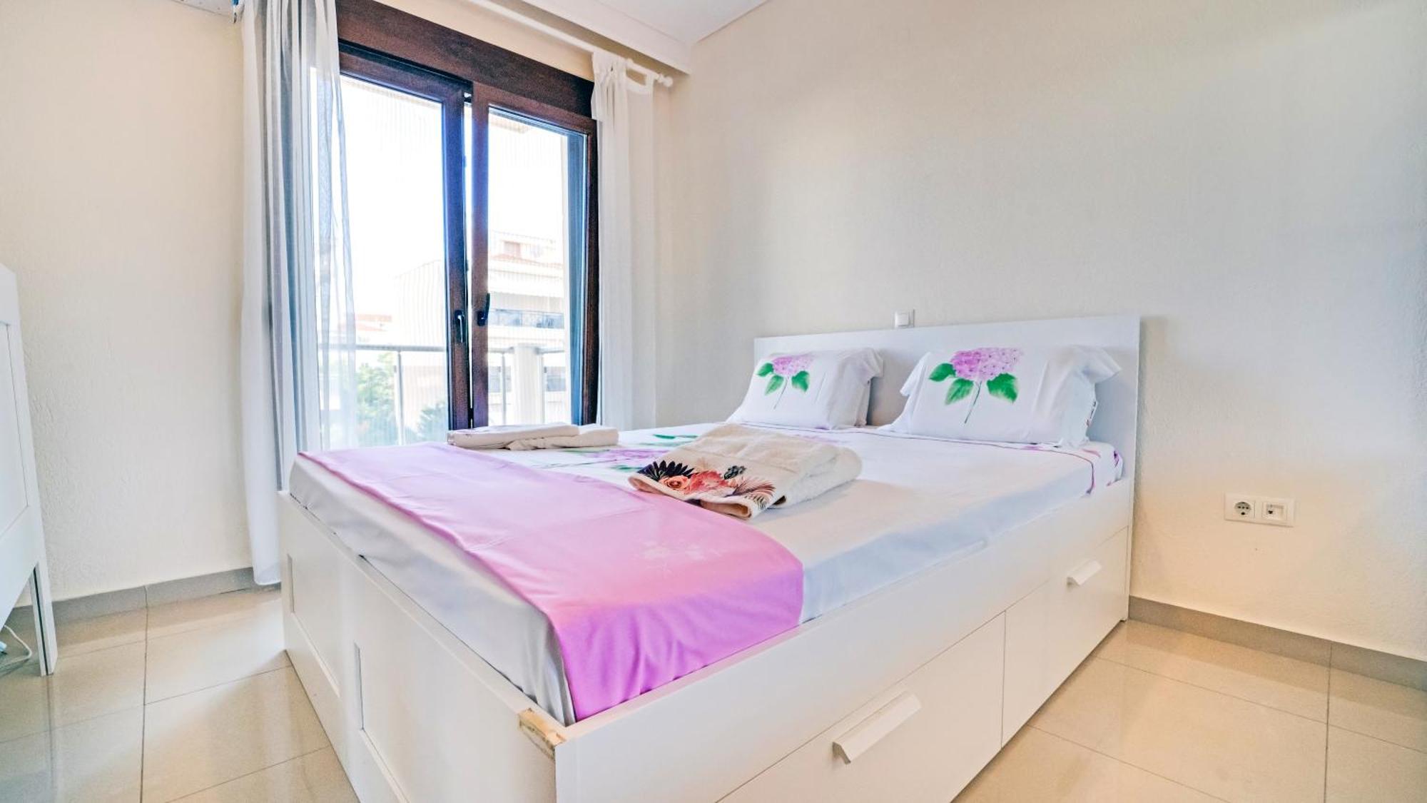 Luxury And Sunny Apartment 250 Mts From The Beach!! Peraía 외부 사진