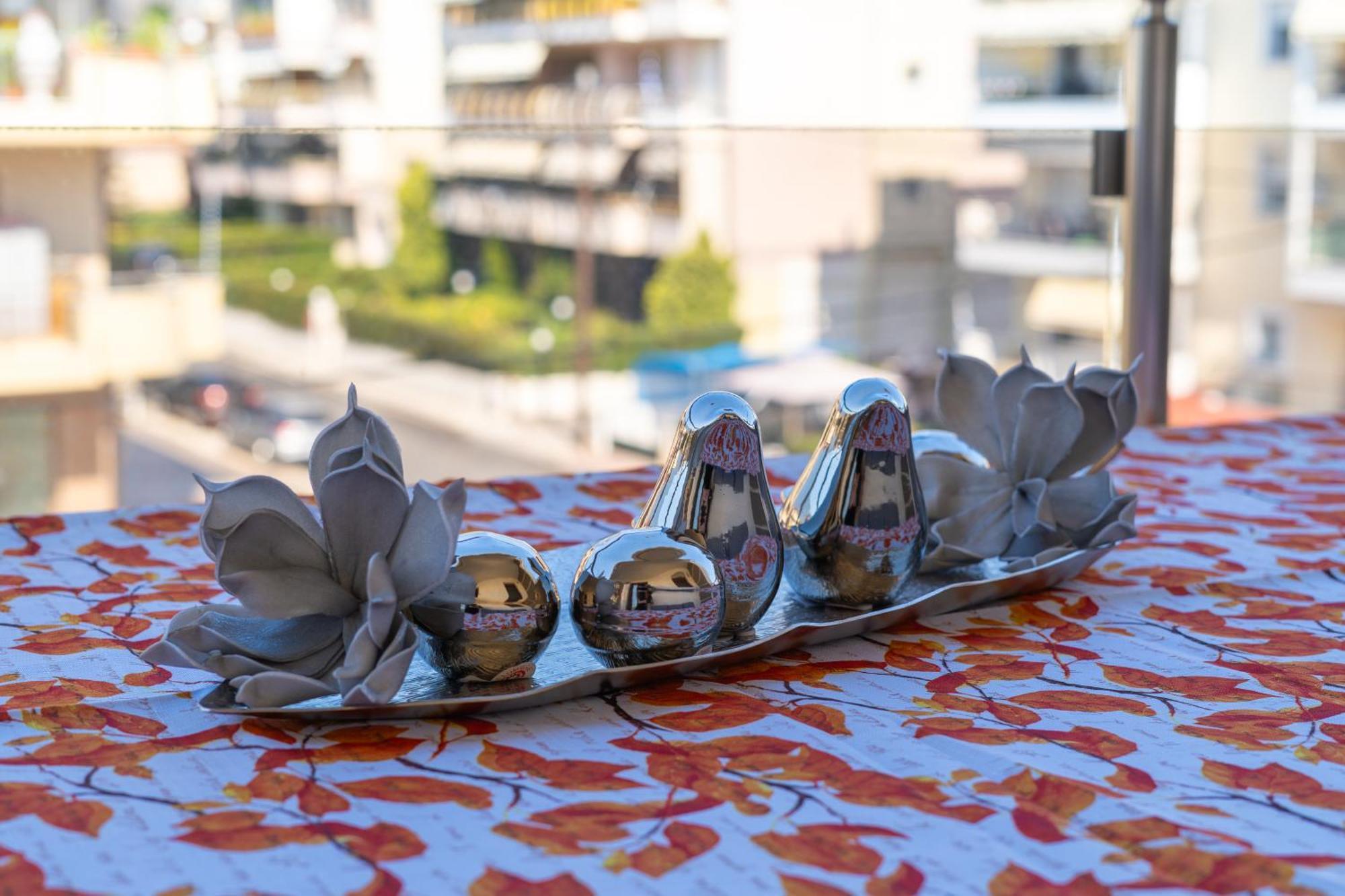 Luxury And Sunny Apartment 250 Mts From The Beach!! Peraía 외부 사진