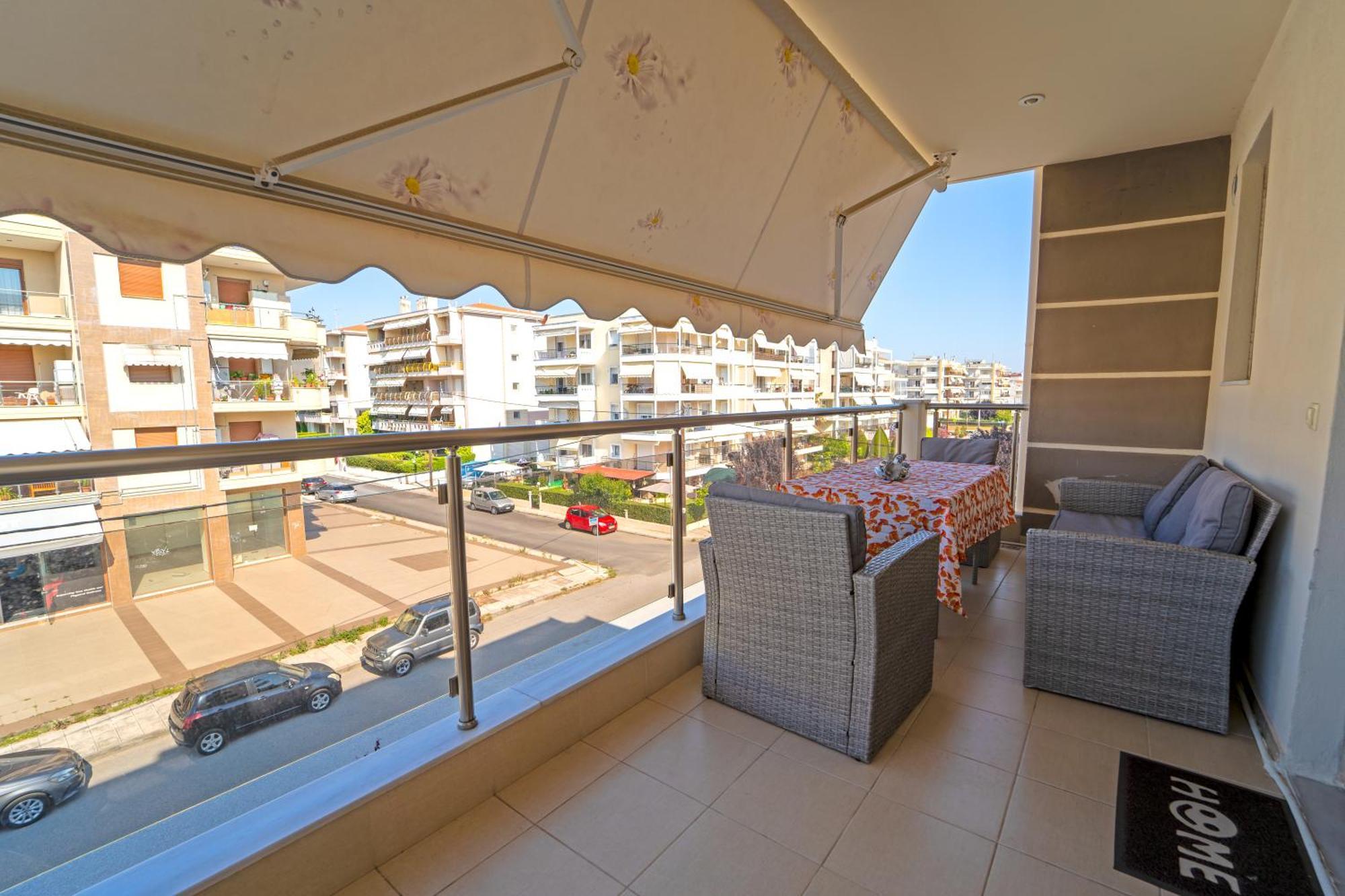 Luxury And Sunny Apartment 250 Mts From The Beach!! Peraía 외부 사진